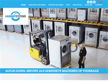 Tablet Screenshot of laundrysystems.nl